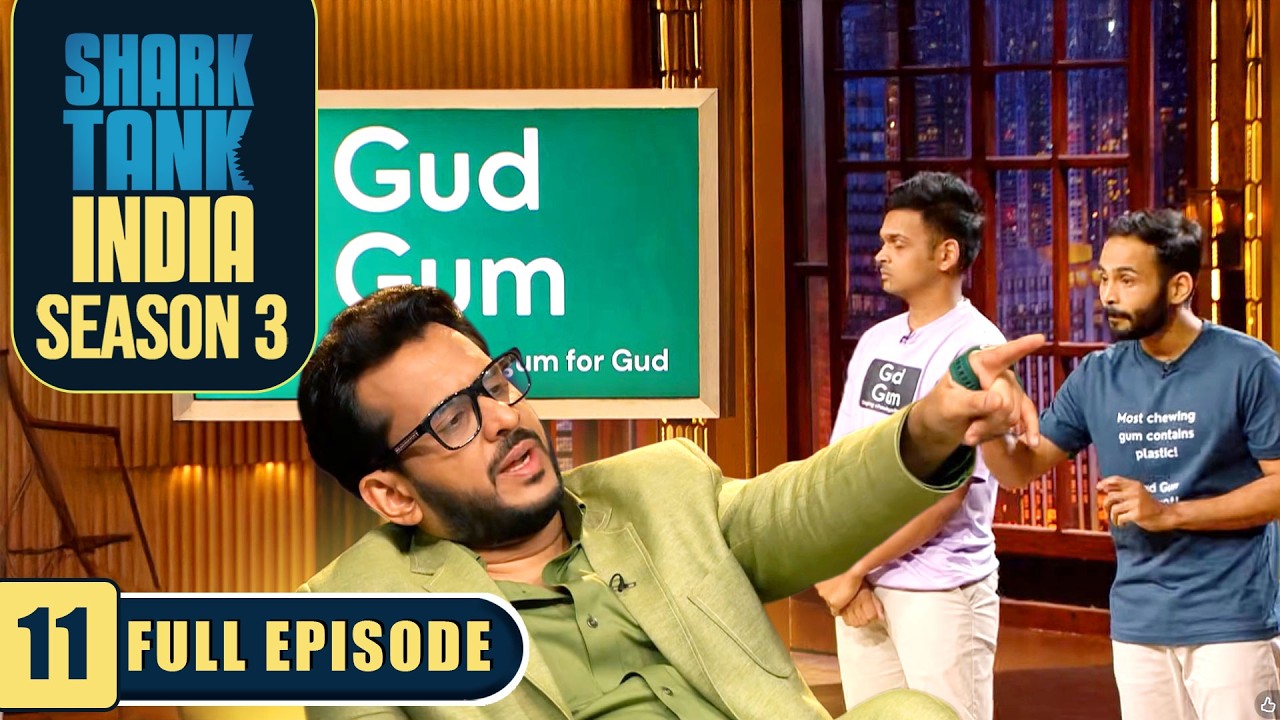 Perfora के साथ ‘Gud Gum’ का नया chewing gum experiment! | Shark Tank India S3 | Full Episode