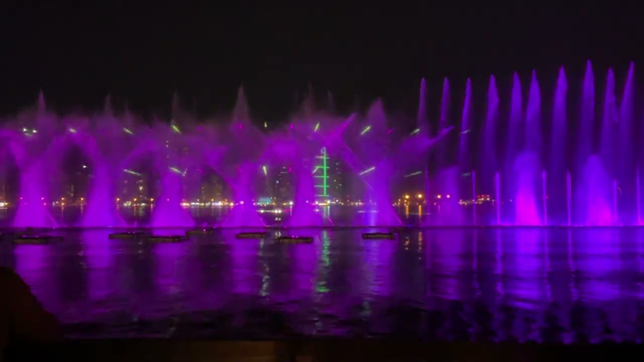 Fountain show at Dubai | Sharjah