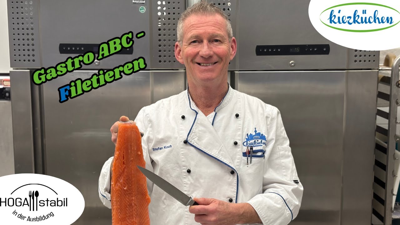 Fisch filetieren lernen: Profi zeigt Filetieren Schritt für Schritt | Gastro ABC: F
