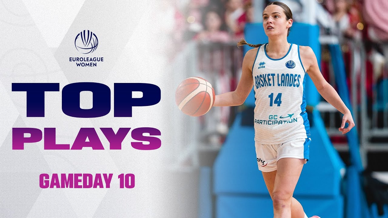 Top 5 Plays | Week 10 | EuroLeague Women 2025-26