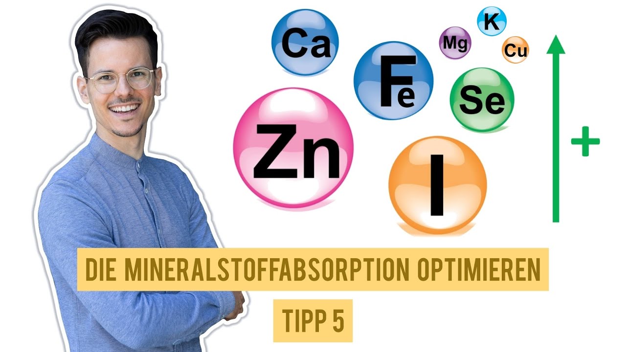 So optimiert man die Mineralstoffabsorption • Tipp 5/10 für eine gesunde vegane Ernährung