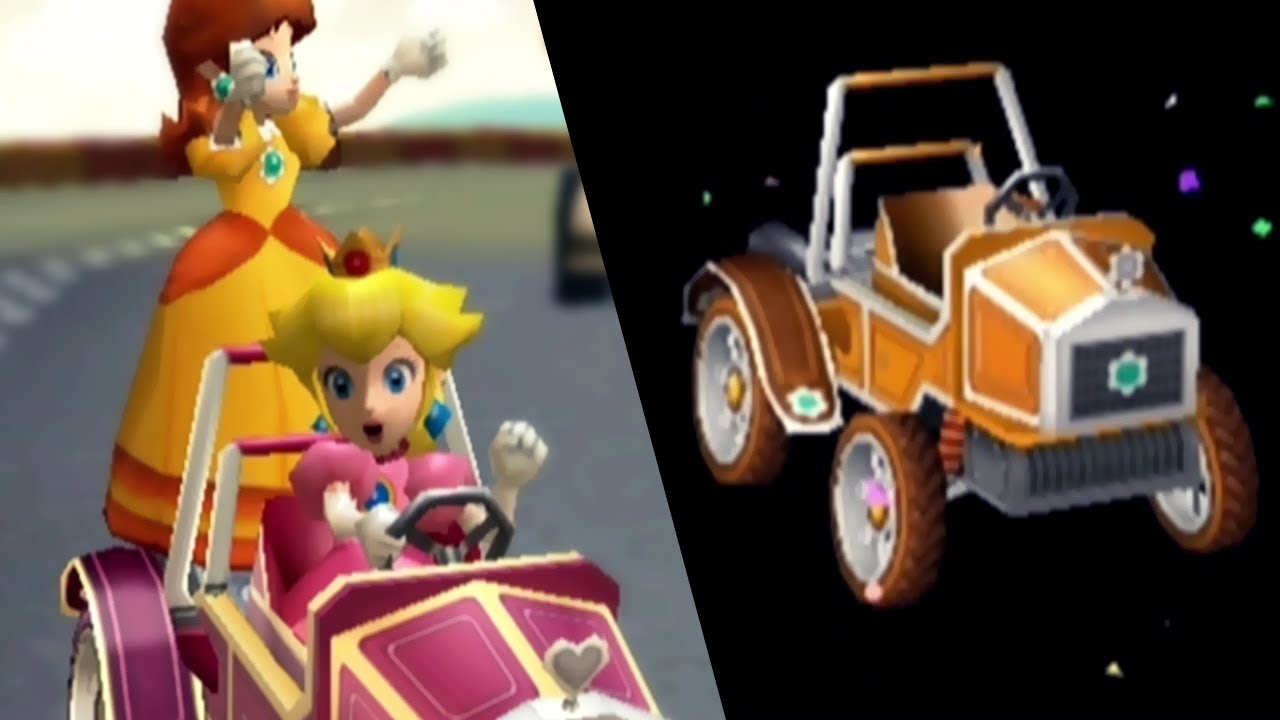 Mario Kart: Double Dash!! - Flower Cup 50cc Grand Prix (Bloom Coach Kart Unlock) - 2-Player