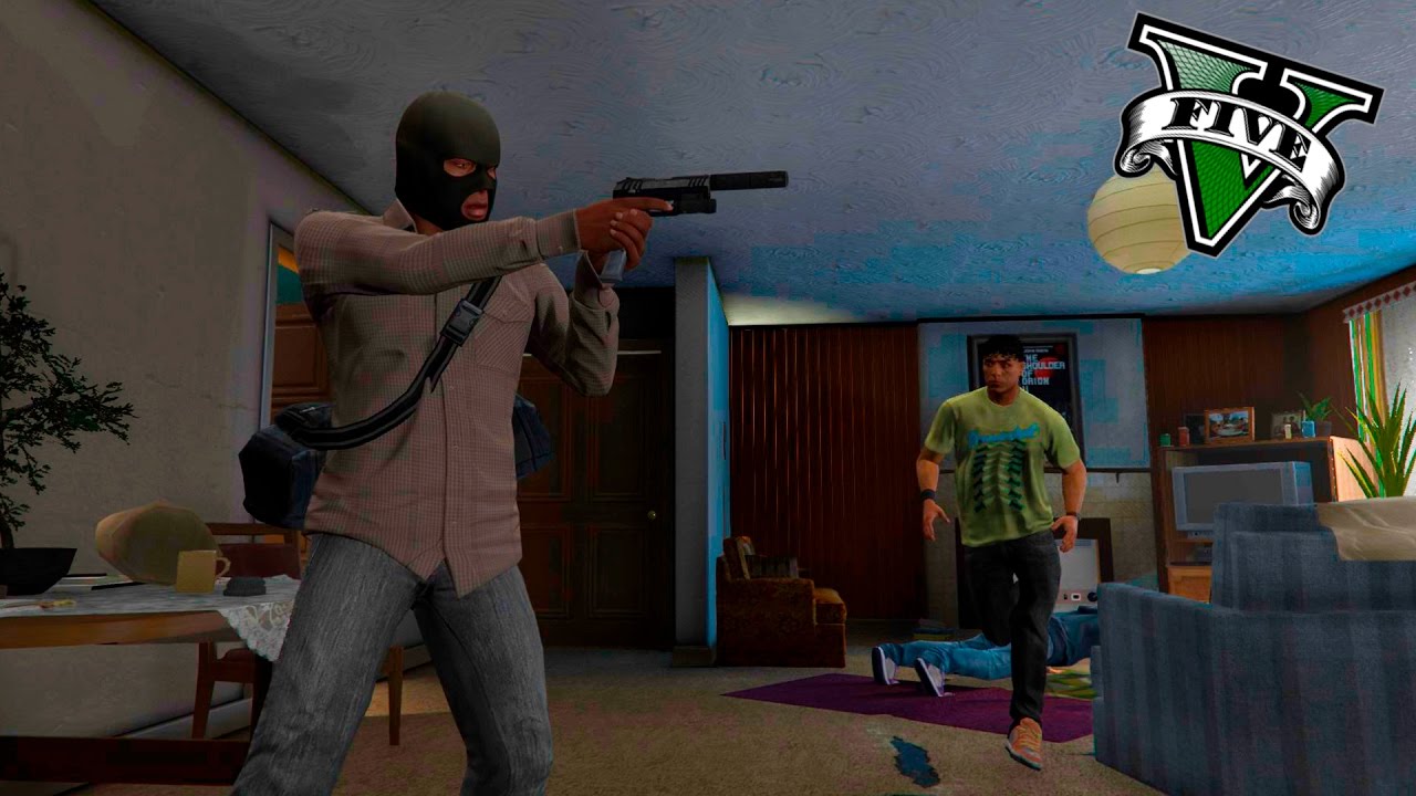 GTA V PC MODS - UN LADRON PROFESIONAL EN GTA 5 !! - ElChurches