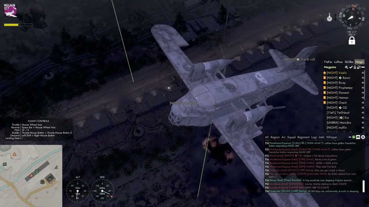 Reset on Umbral Airfield on Max Distance