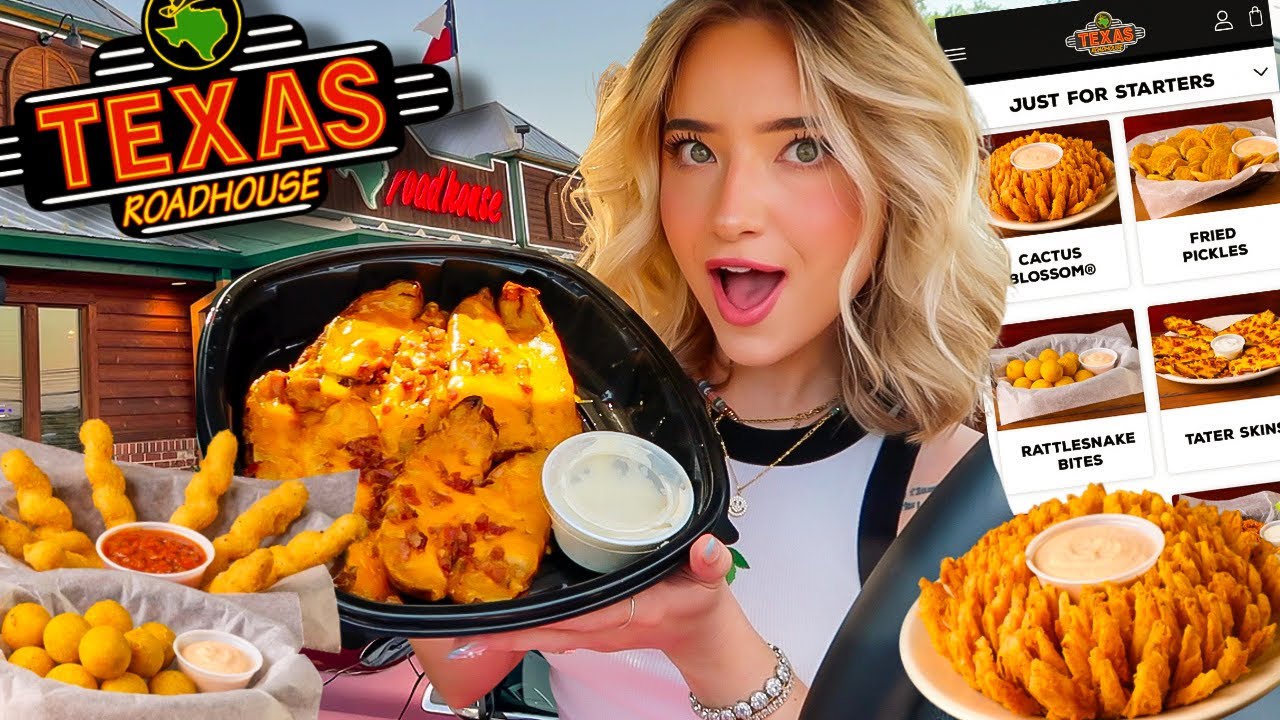 I tried EVERY Texas Roadhouse Appetizer and RANKED them!