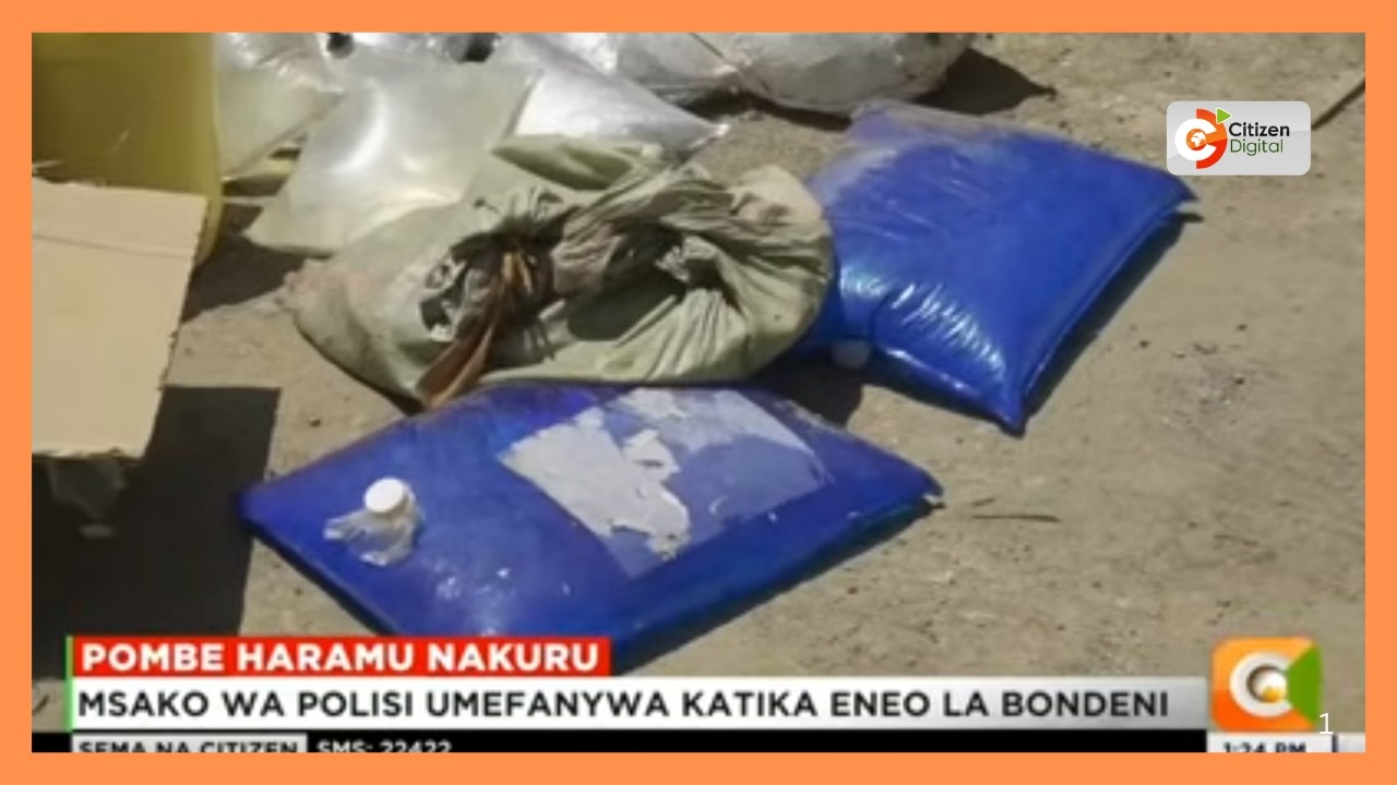 Polisi mjini Nakuru wamenasa lita 2,000 za chang'aa
