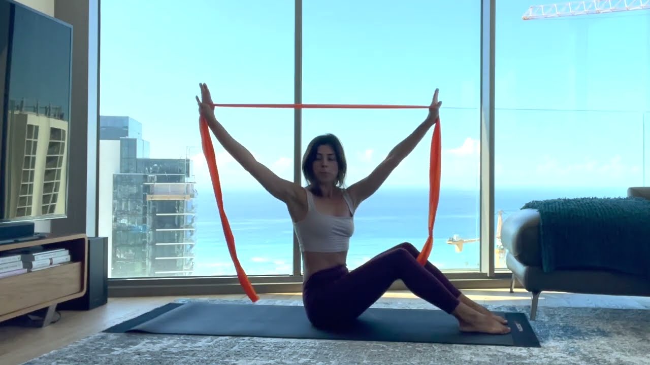 Pilates Using a Resistance Band