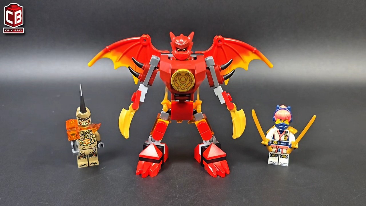 LEGO&reg; Ninjago 71851 Kai's Dragon Mech Battle Pack