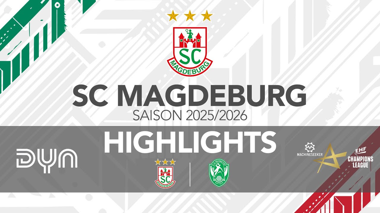 Highlights: SC Magdeburg vs. Eurofarm Pelister | EHF Champions League | Gruppenphase 2025/2026 |
