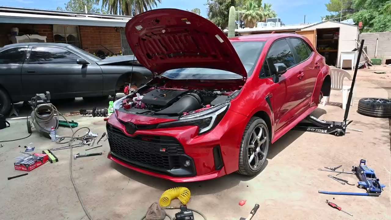 GR Corolla Annex Suspension Install