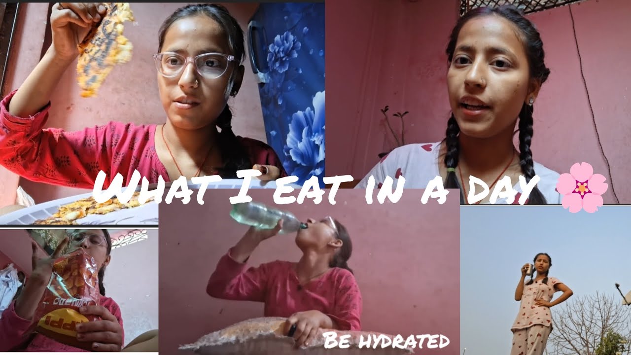 What I eat in a day 🌸 as a middle class girl 👧 #deepanshicorner 