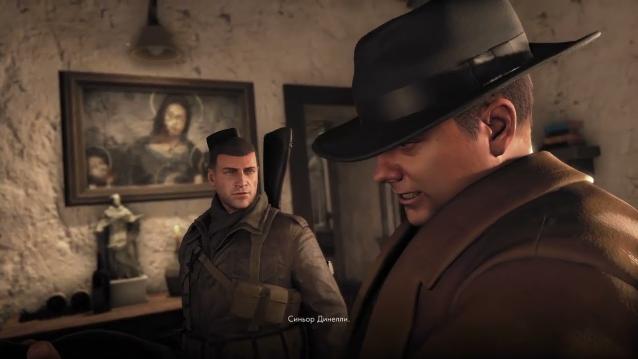 Sniper Elite 4 (5 миссия - Монастырь Арбунца)
