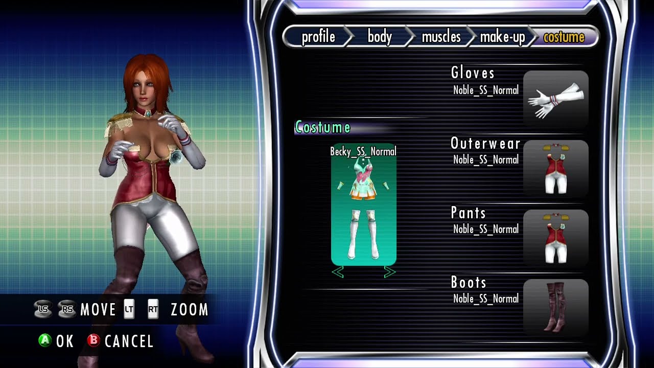 Rumble Rose's XX:All DLC Costumes(That I have)(1)