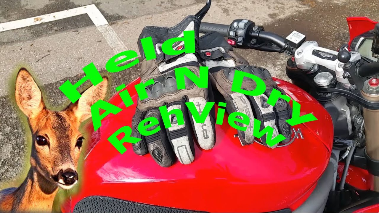 Held Air N Dry Quattrotempi Handschuhe | Kenji Motoyama RehView 02