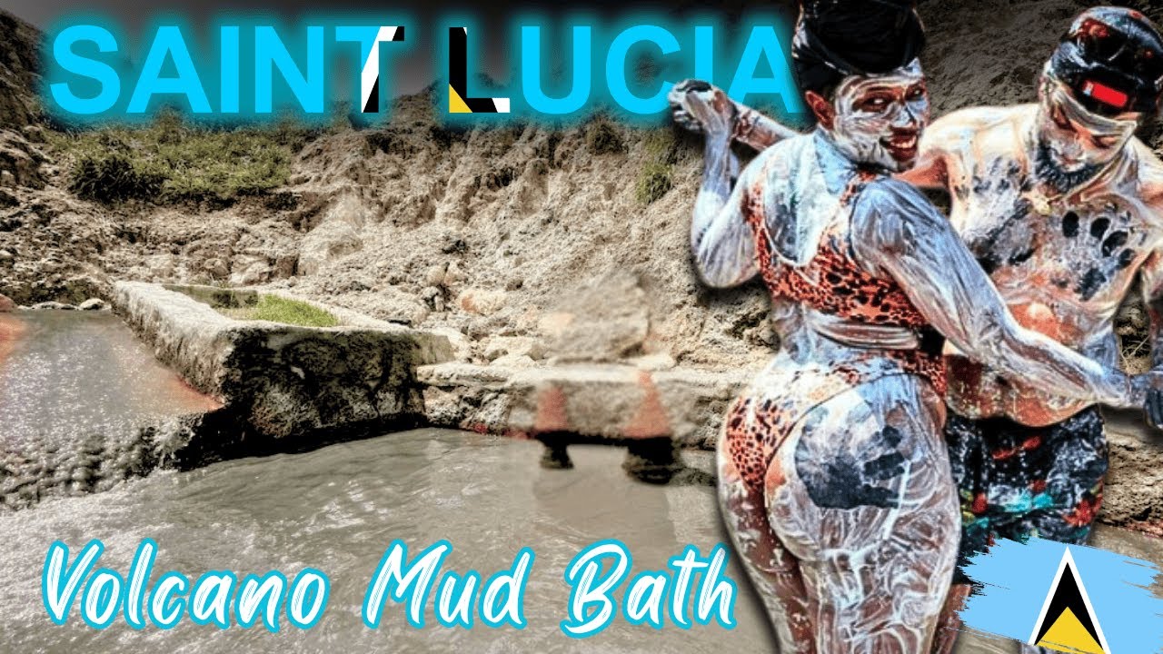 Soufriere and Volcanic Mud Bath Excursion in St Lucia