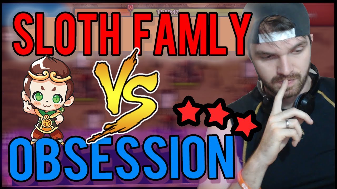 3&ordm; GvG - MEU NOVO SETUP | OBSESSION vs SLOTH FAMILY | ESTOU VIVO \o/