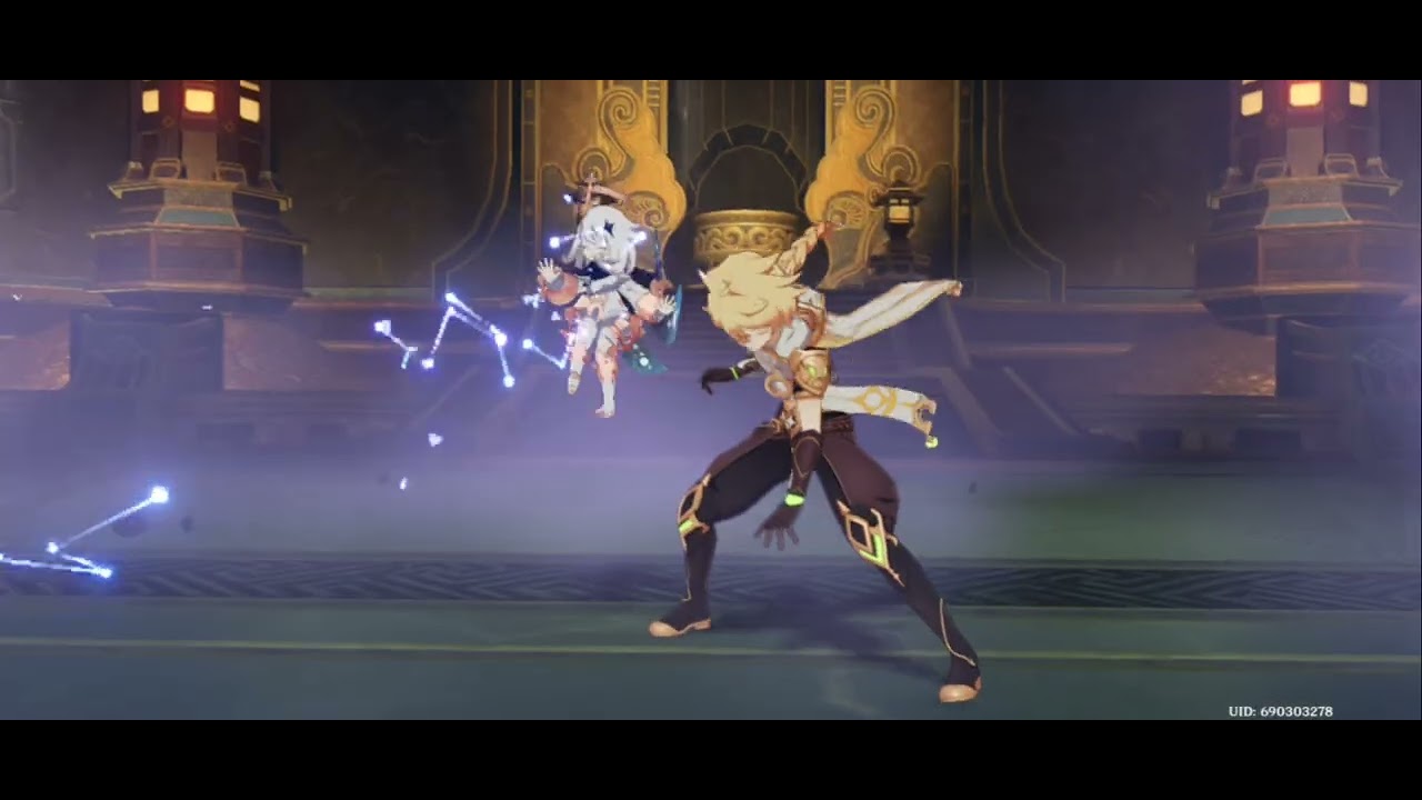 Defeating Tartaglia!!!!!!! (First long form video!!!!!) #genshinimpact 