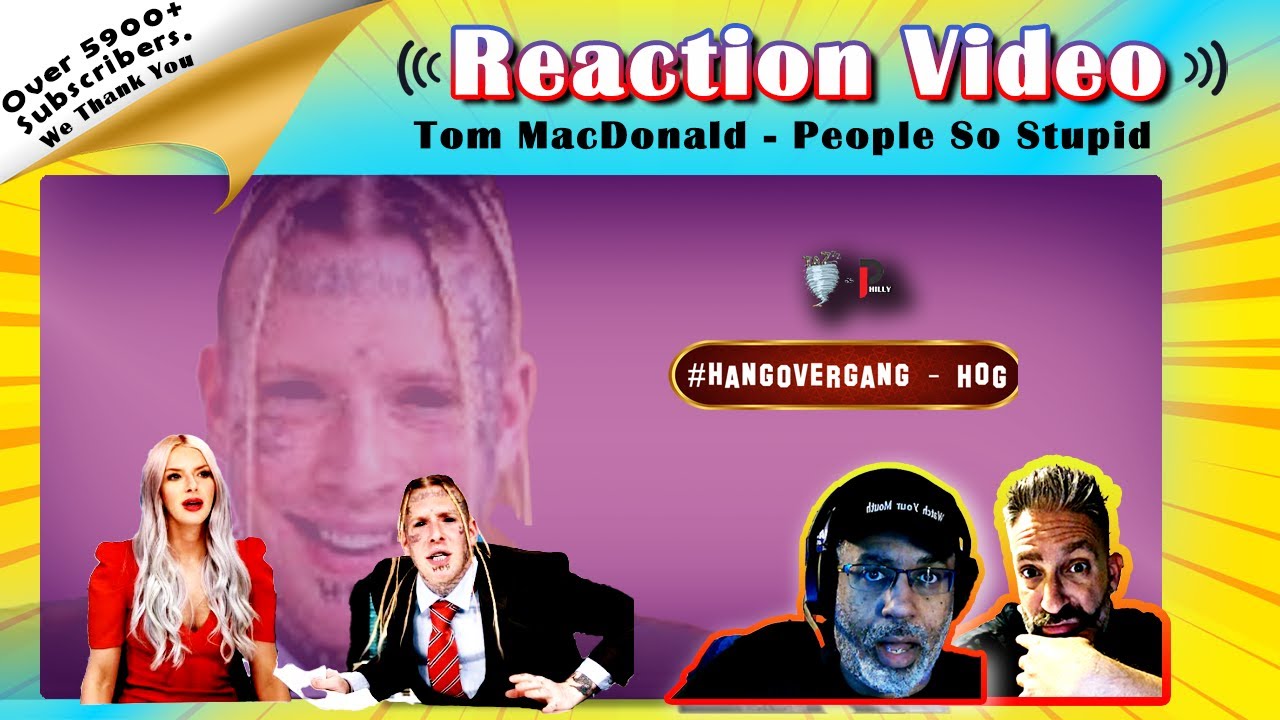 🎶Tom MacDonald | People So Stupid🎶#reaction #tommacdonald