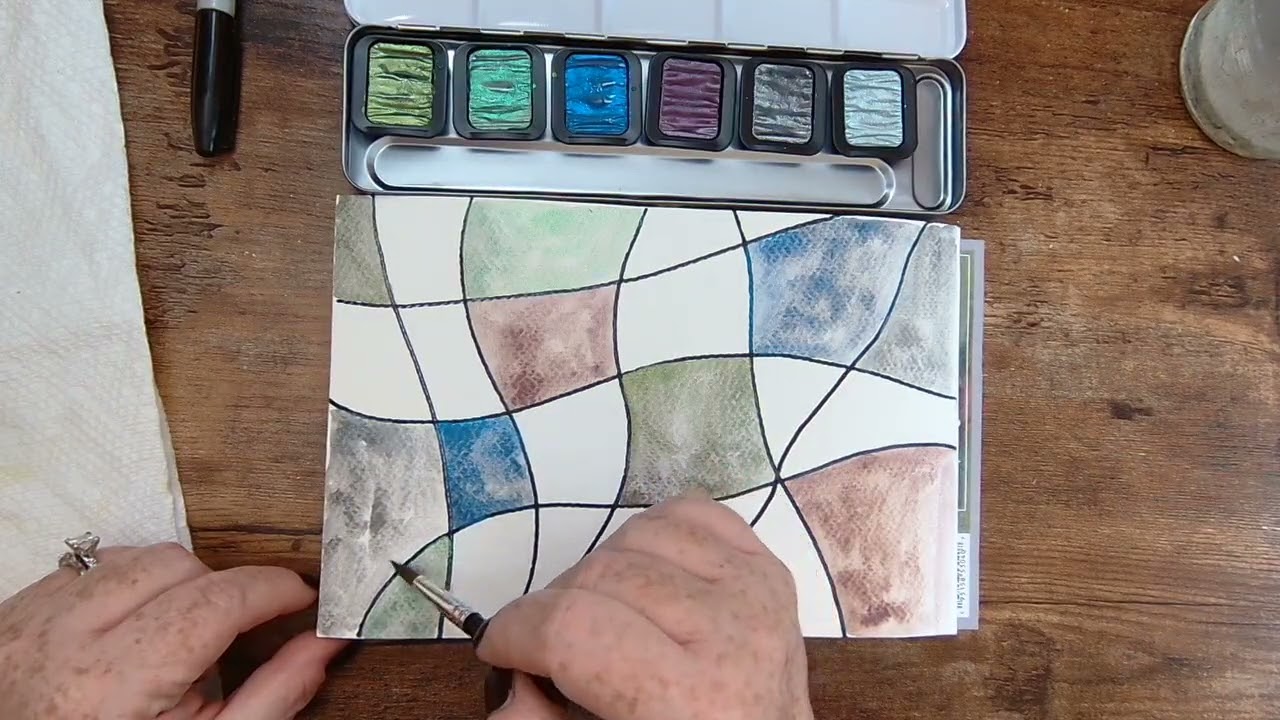 Finetec Pearlescent  Watercolours
