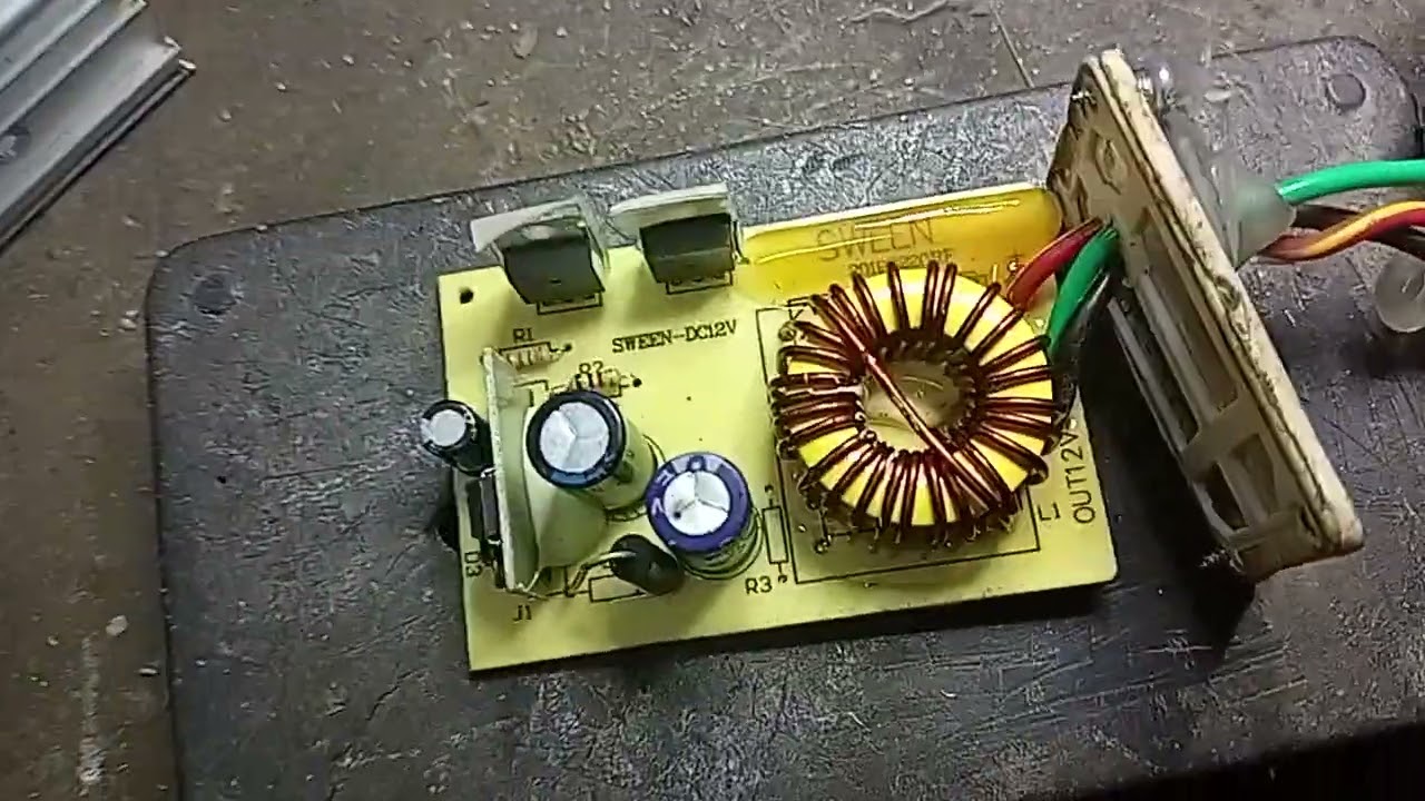 DC-DC Convert Output Voltage Issue Repair. Supported Voltage 48V, 60V, 72V OR 10A Max current