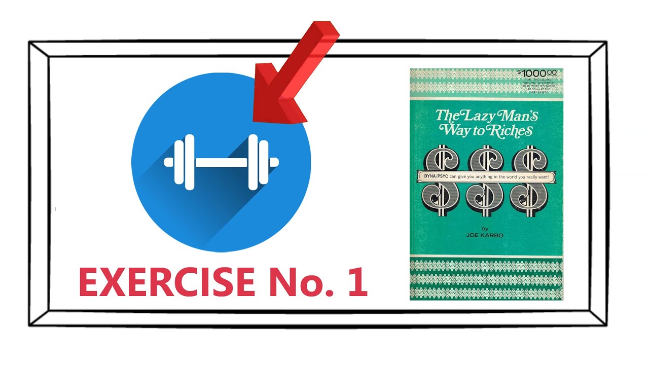 Setting Goals Exercise from&nbsp;Joe Karbo&nbsp;| The Lazy Man's Way To Riches