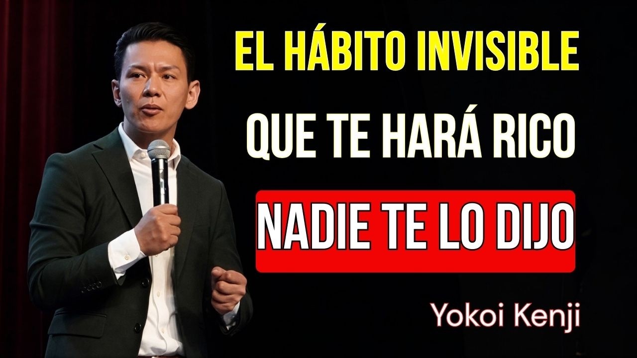 Este hábito invisible te ayudará a crecer financieramente en | Yokoi Kenji 2026