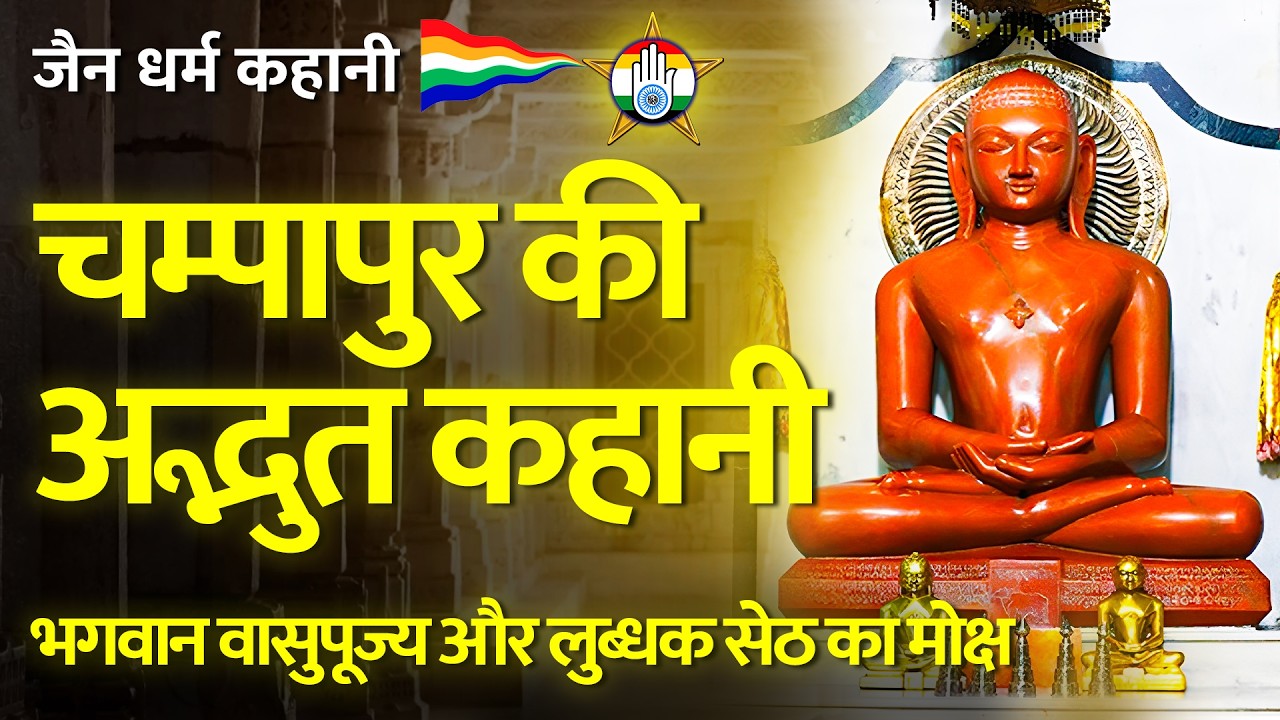 चम्पापुर की अद्भुत कहानी - भगवान वासुपूज्य और लुब्धक सेठ का मोक्ष - Story of Champapur Jain Mandir