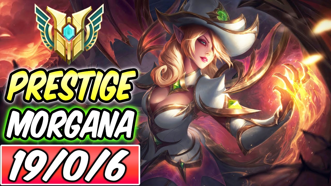 S+ 19/0/6 PRESTIGE BEWITCHING MORGANA MID - CLEAN PLAYS GAMEPLAY | Build & Runes | League of Legends