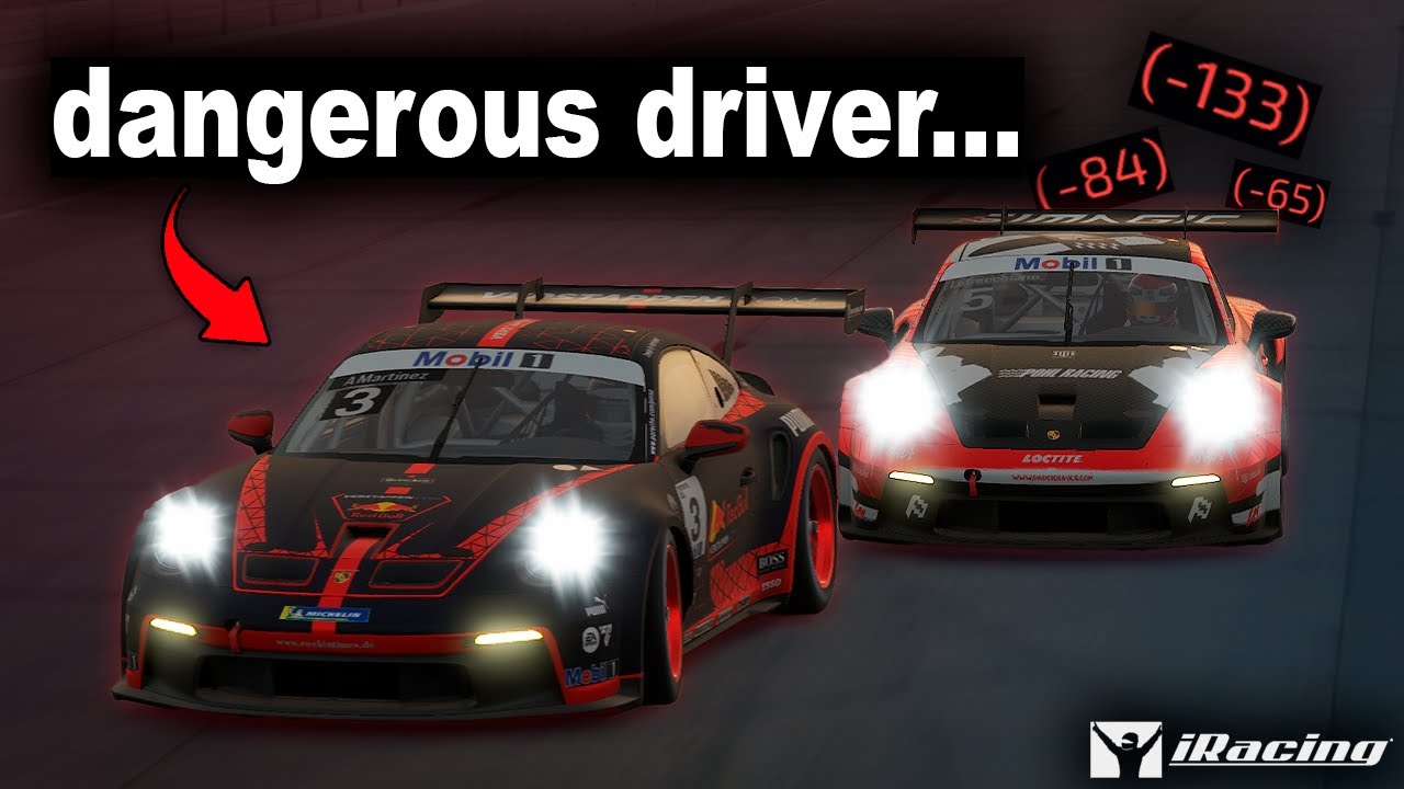 Не будьте как этот парень из iRacing