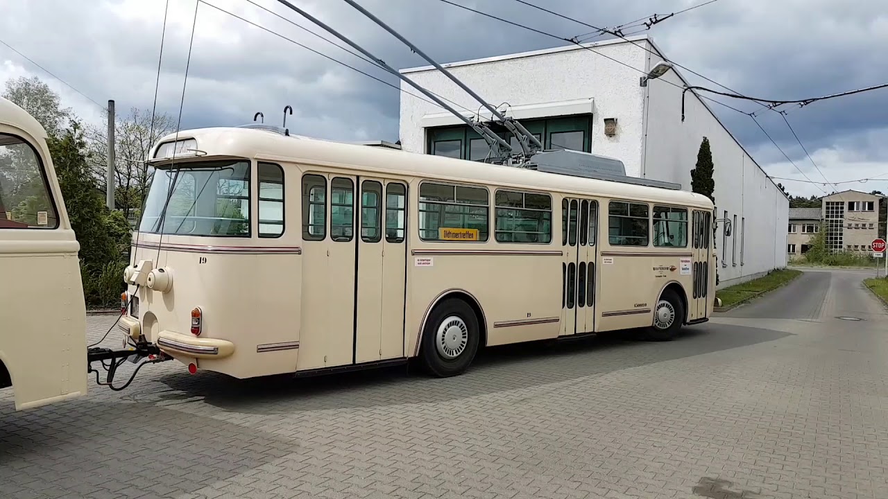 Historische Obusse in Eberswalde erleben