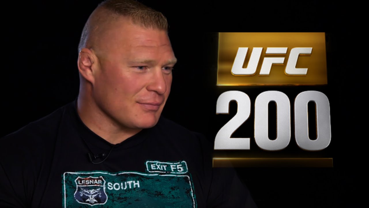 BROCK LESNAR OPENS UP TO PAUL HEYMAN ABOUT UFC 200