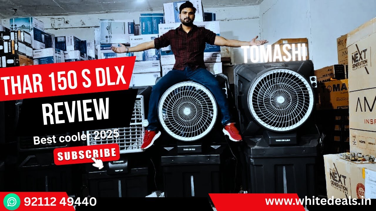 Original Tomashi thar 150 Review || 7 Year warranty | Free delivery Best cooler 2025