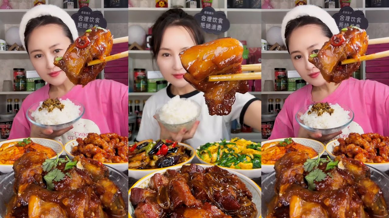MUKBANG SPICY CHINESE FOOD | 중국먹방 매운 | 매운삼겹살 먹방모음 | 중국당면 치킨 | 불닭밥/치킨카레/두부카레 | 중국가정식 먹방 | 중국음식 레시피