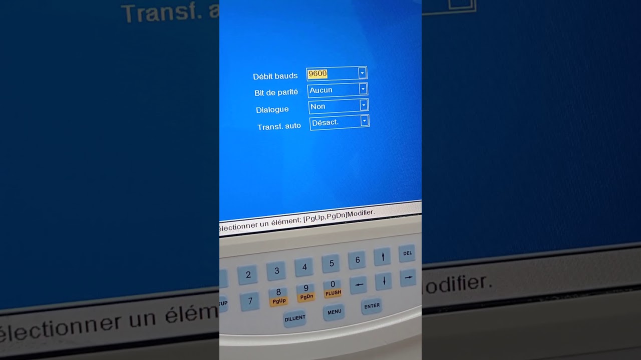 Activation Connexion Mindray BC 3000