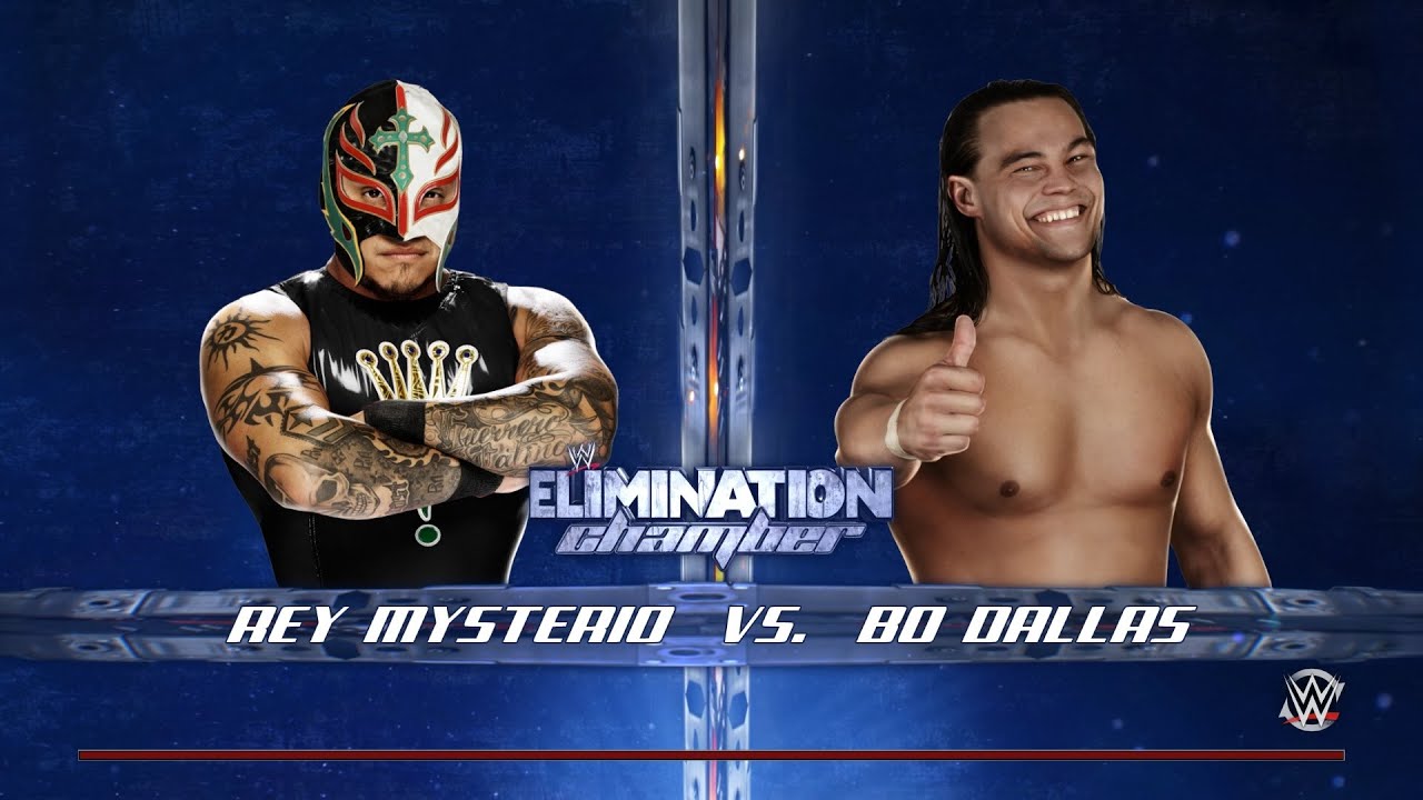 WWE 2K15 PC - Rey Mysterio VS Bo Dallas