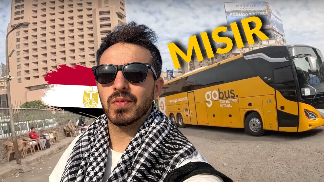 MISIR'DA GİZEMLİ KRALLAR ŞEHRİ'ne GİDİŞ! KAHİRE'DEN ÇIKIŞ! Otobüs🇪🇬