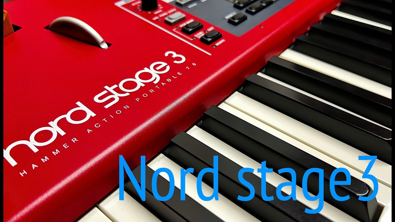 Обзор Nord stage 3 / Распаковка, тембры