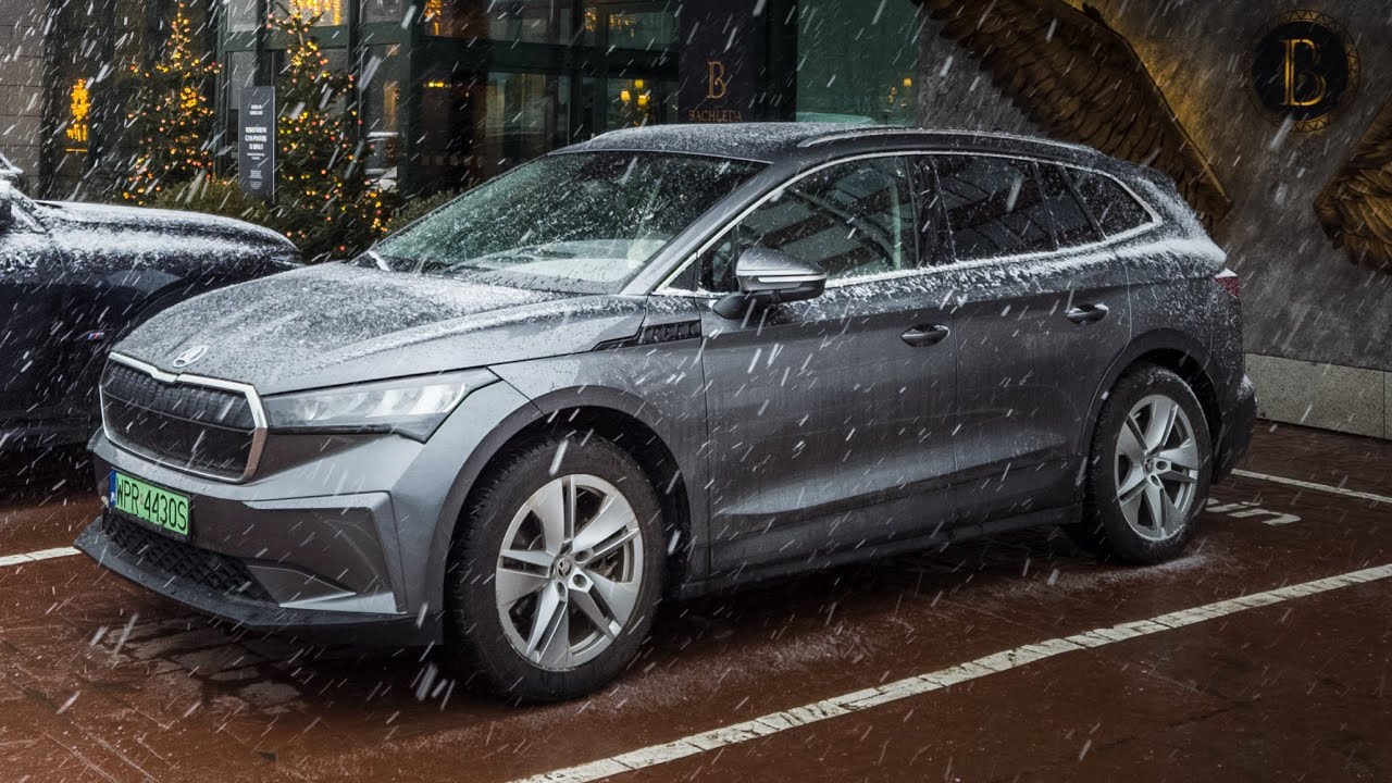2024 Skoda Enyaq 80 w trasie, czyli zimowy road trip do Zakopanego