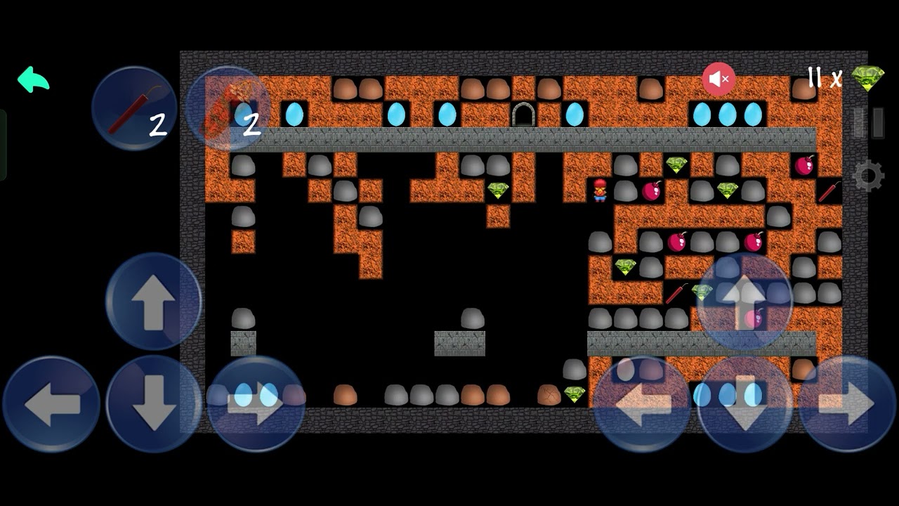 Diamond mine - level 87- collected 30 diamonds - New version