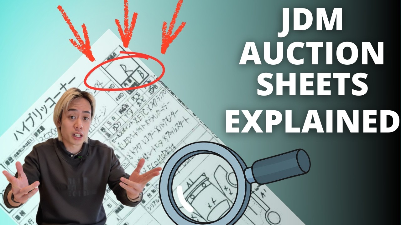 How to Read Japanese Auction Sheets: The Complete Guide