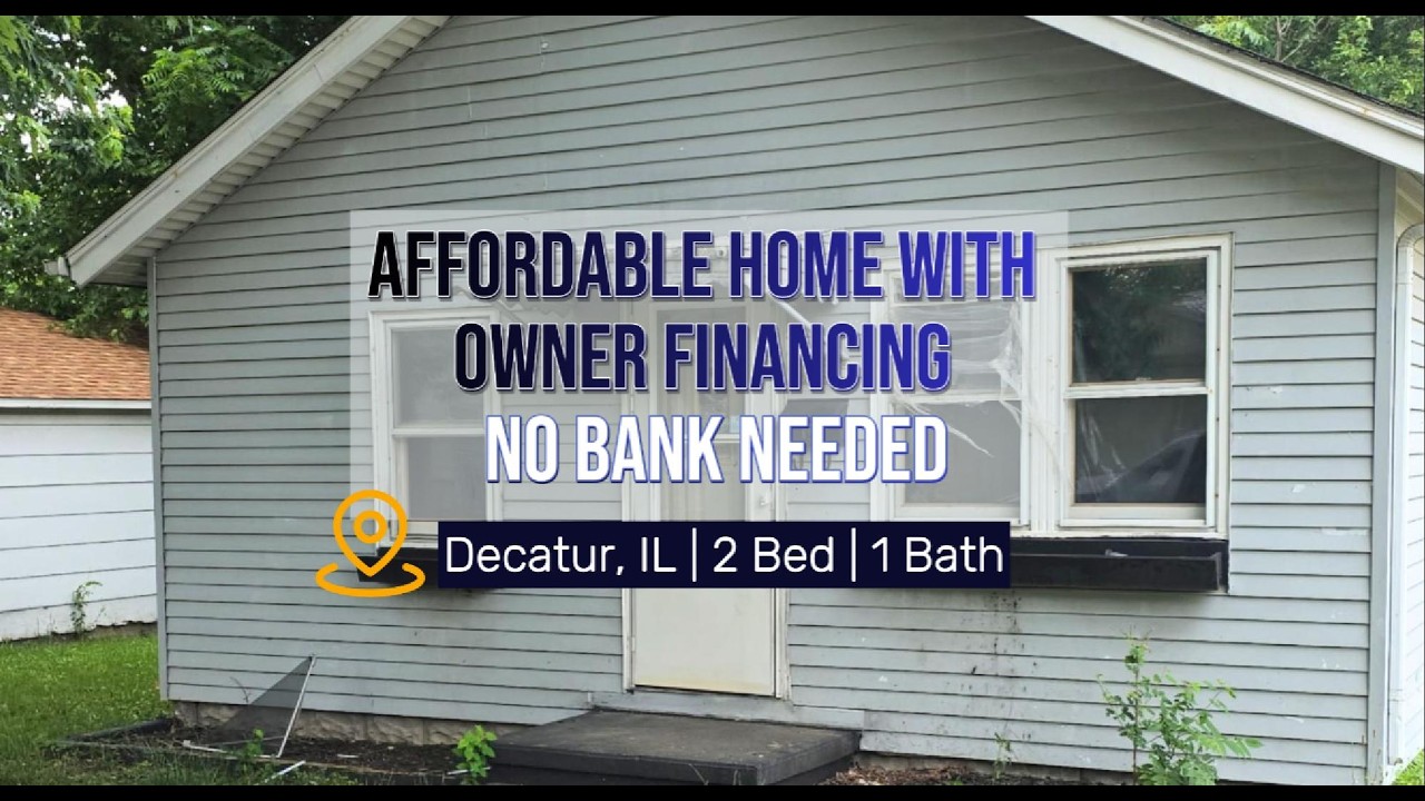 🏡Affordable Home with Owner Financing &ndash; No Bank Needed📍132 N 23rd Pl, Decatur, IL 62521