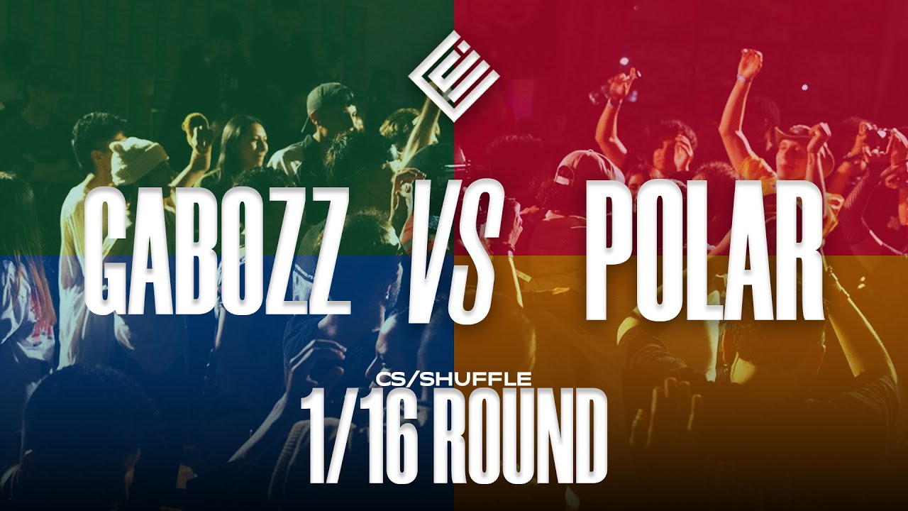 Gabozz VS Polar | 1/16 Round | CSC UNITED 2025 | Cutting Shapes / Shuffle Dance Tournament