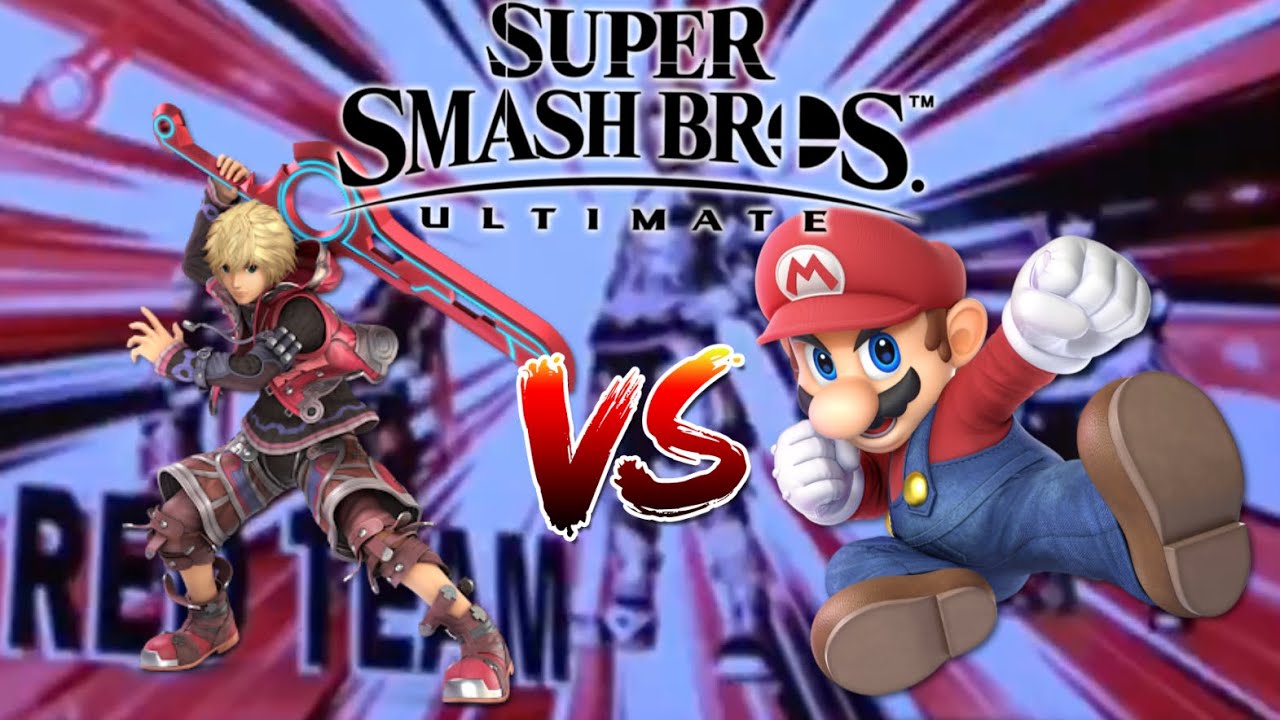 Shulk’s team vs Mario’s Team | Super smash bros ultimate 