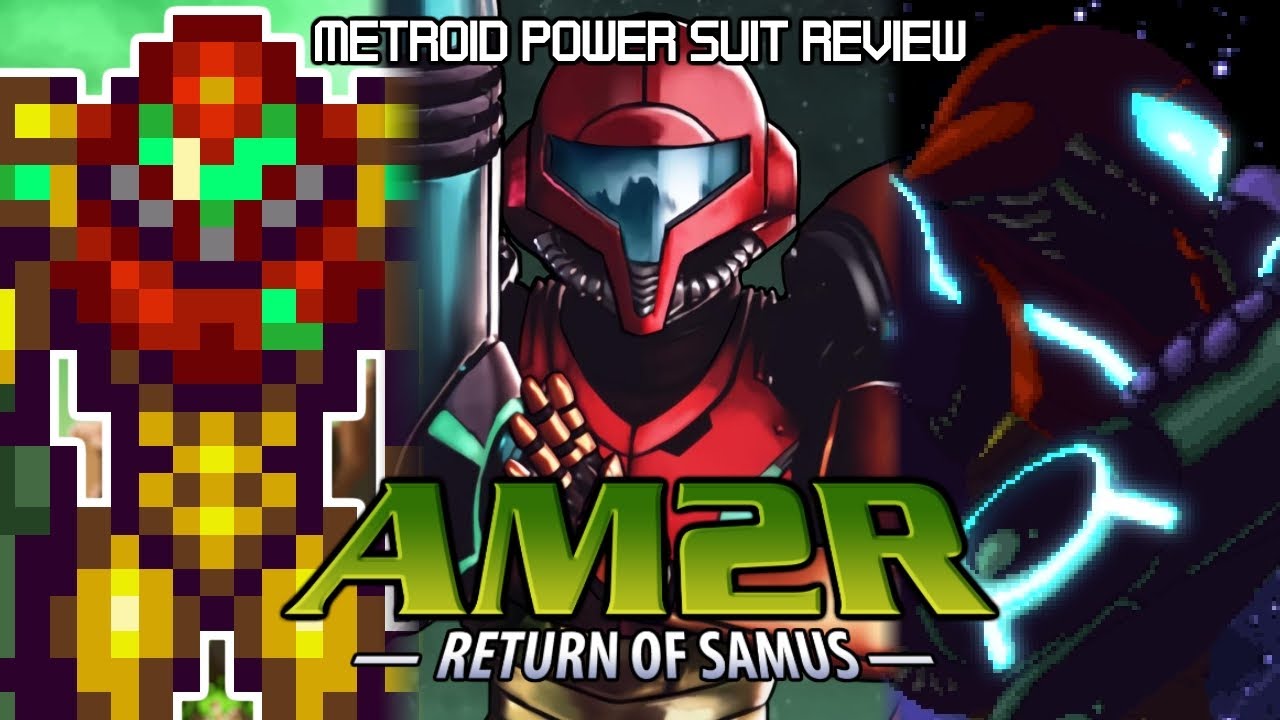 All AM2R Suits | Metroid Power Suit Review Compilation