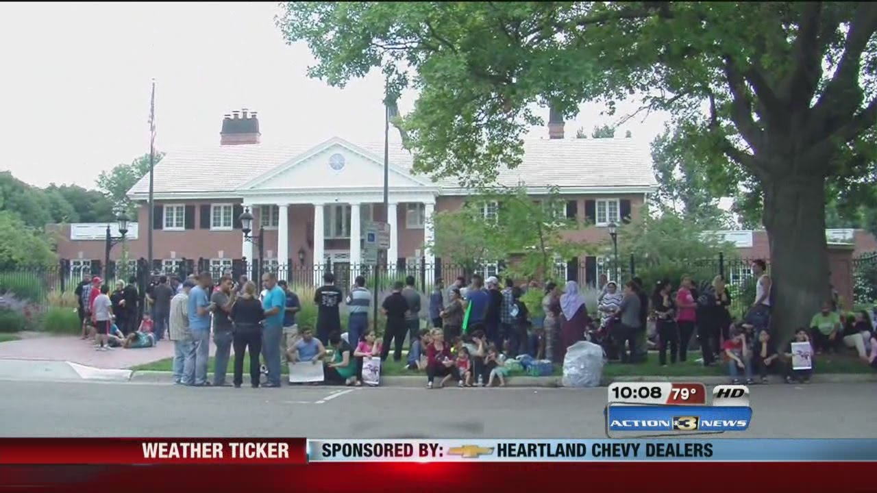 Protesters Storm Governor's Mansion