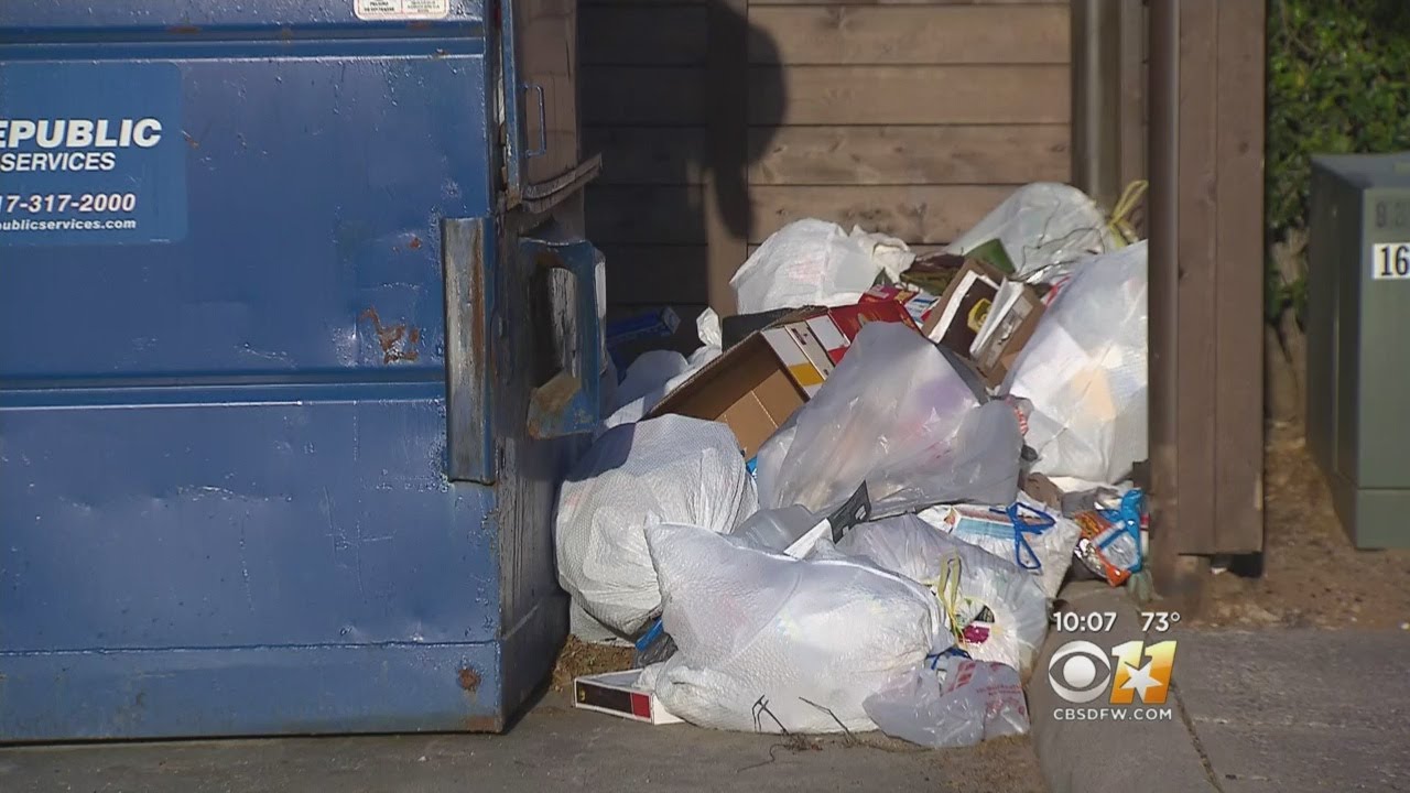 Grand Prairie Apartment Residents: Management, Take Out The Trash!