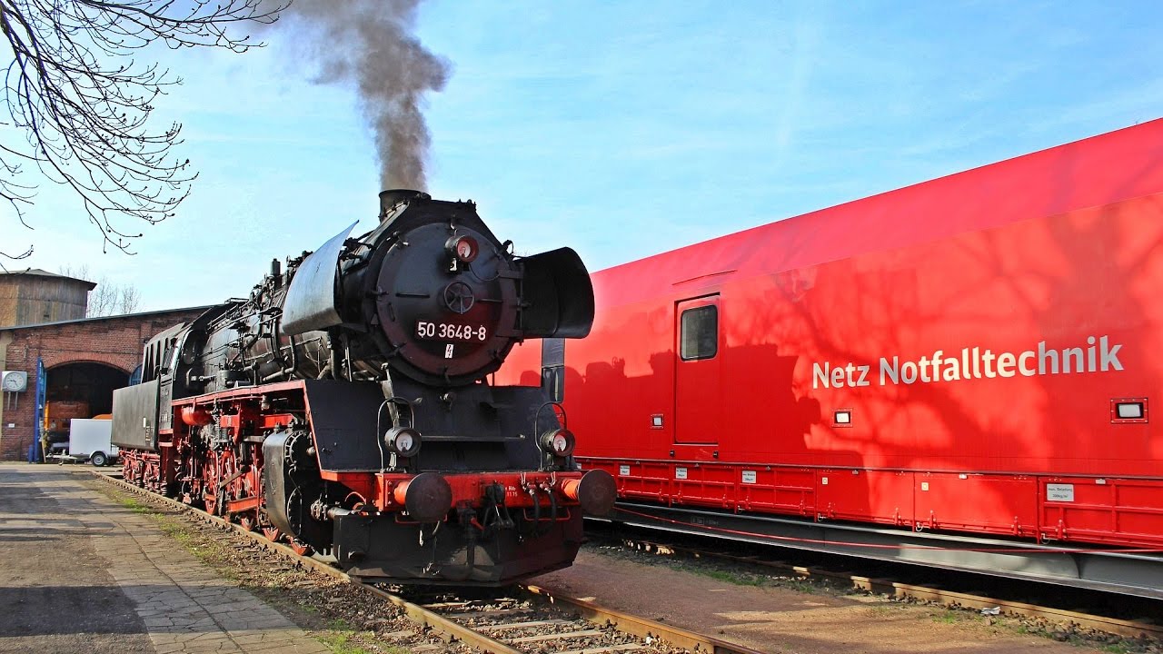Dampflok 50 3648-8 im Eisenbahnmuseum Leipzig