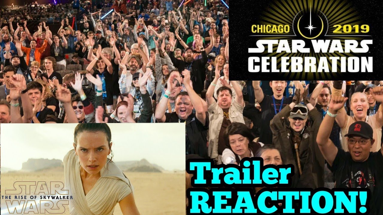 Star Wars: Episode IX - The Rise of Skywalker - Trailer REACTION from SWCC 2019