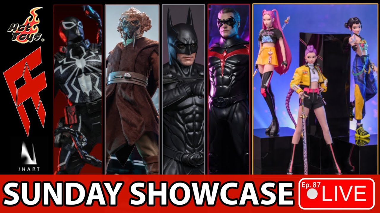 Sunday Showcase: Ep. 87 | Plo Koon! Batman & Robin Released! K-Pop Hype, Agent Venom