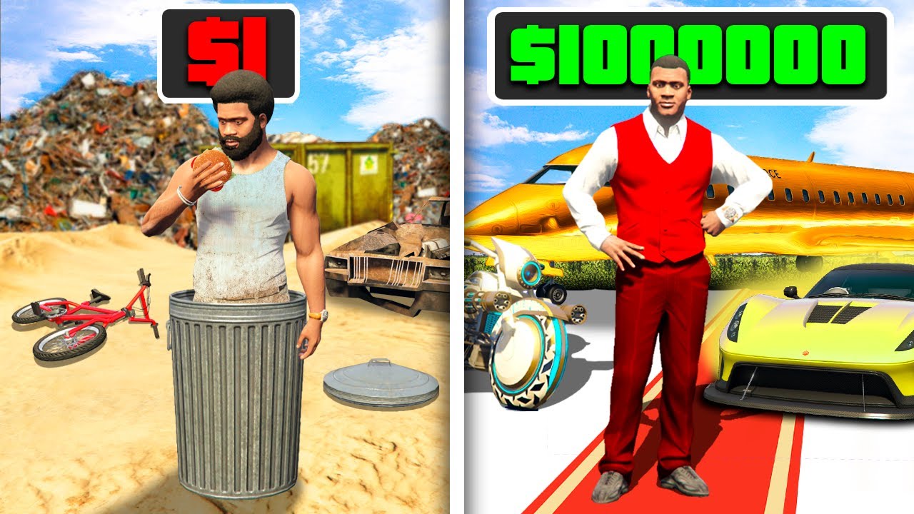PASO de POBRE a RICO en GTA 5 RP